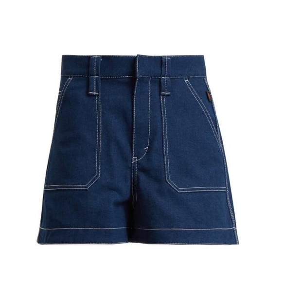 Chloe Denim High-Waisted Shorts 38